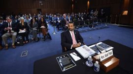 WASHINGTON, D. C. – 15 de septiembre: El director del Buró Federal de Investigaciones (FBI), Kash Patel, llega para testificar durante una audiencia del Comité Judicial del Senado en el Edificio de Oficinas del Senado Hart.