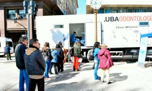Universidades, clases públicas en Plaza de Mayo 