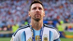 Lionel Messi con la Selección Argentina