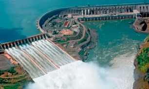 La represa binacional Itaipú abrió sus compuertas