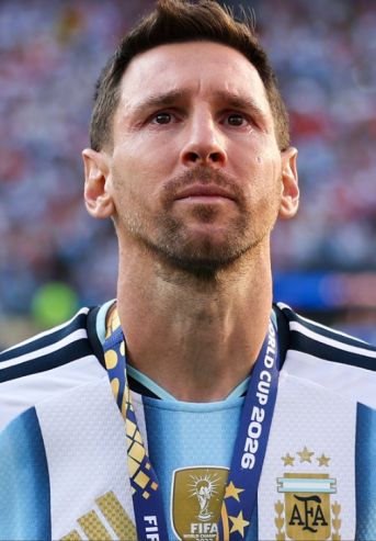 Lionel Messi con la Selección Argentina