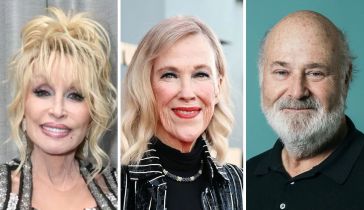 Dolly Parton, Catherine O'Hara y Rob Reiner