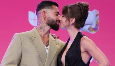 Maluma y Susana Gómez