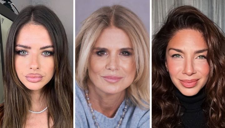 La China Suárez, Flavia Palmiero y Romina Gaetani coinciden con la chaqueta que es tendencia 