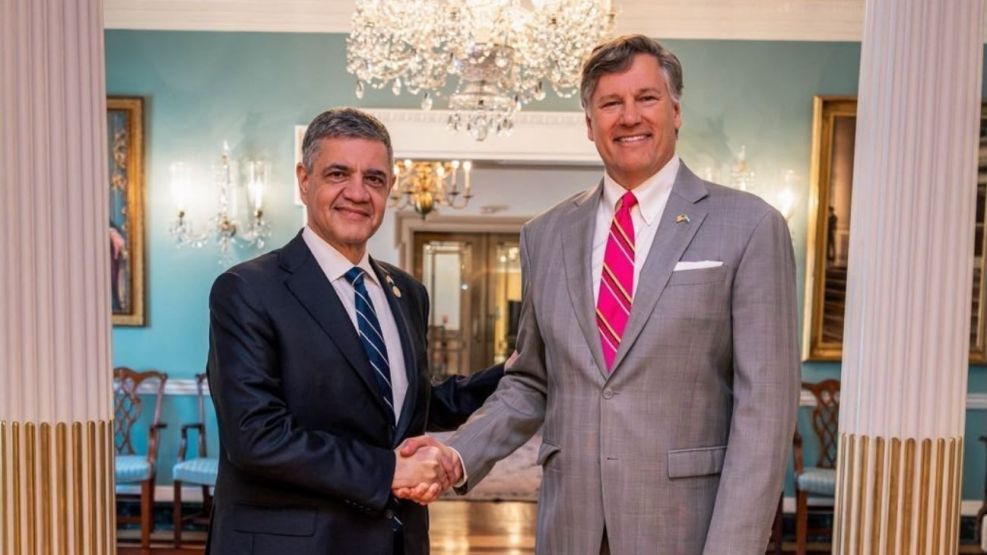 Jorge Macri y Christopher Landau
