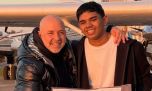 La alegría de José María Muscari al ver el gran logro profesional de su hijo Lucio, a los 18 años: “El primer tramo de su sueño”