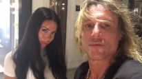 Claudio Paul Caniggia con su novia Sofía Bonelli