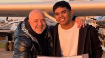 José María Muscari y su hijo Lucio