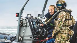 Amalia de Holanda, la hija de Máxima Zorreguieta, sigue el ejemplo de su padre e intensifica su preparación militar