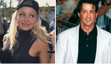 Pamela Anderson y Sylvester Stallone