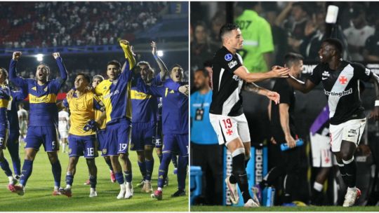 Vasco da Gama eliminó a Independiente Santa Fe y será el rival de Boca en las semifinales de la Copa Sudamericana