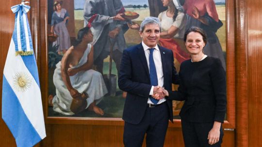 Caputo se reunió con el Banco Mundial para nuevos créditos y obtuvo respaldo del CAF