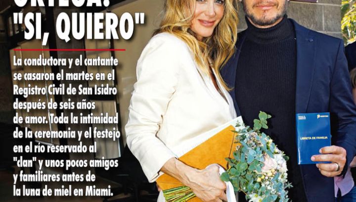 Prandi y Ortega: "Sí, quiero"
