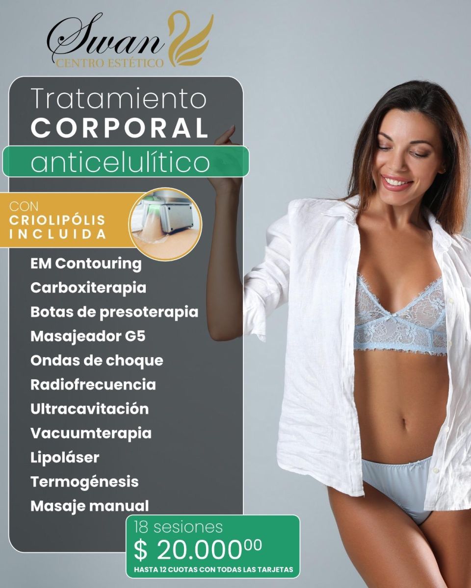 PROMO CEULITIS SWAN CENTRO ESTÉTICO