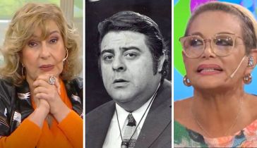 Georgina Barbarossa, Jorge Porcel y Carmen Barbieri