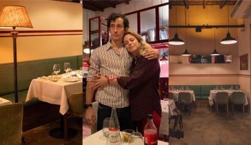 Justina Bustos y Máximo Pardo abrieron su restaurante