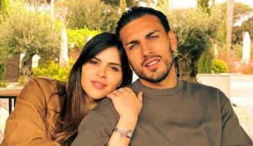 Leandro Paredes y Camila Galante