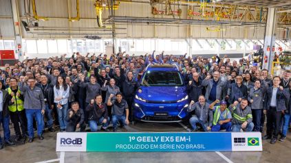Geely EX5 EM-i: comienza la fabricación del nuevo superhíbrido en la región