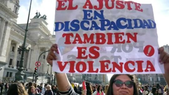 Nuevo recorte en discapacidad: “El Gobierno Nacional ha perdido parte de la legitimidad”