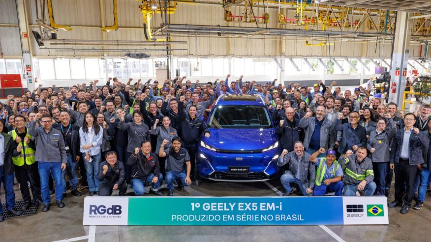 Geely EX5 EM-i: comienza la fabricación del nuevo superhíbrido en la región