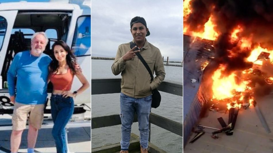 Víctimas del accidente del helicóptero de NBC y Telemundo durante una transmisión en vivo