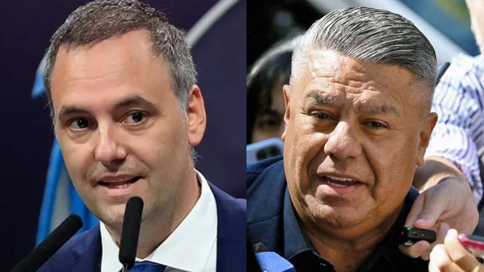 Adorni y el Chiqui Tapia