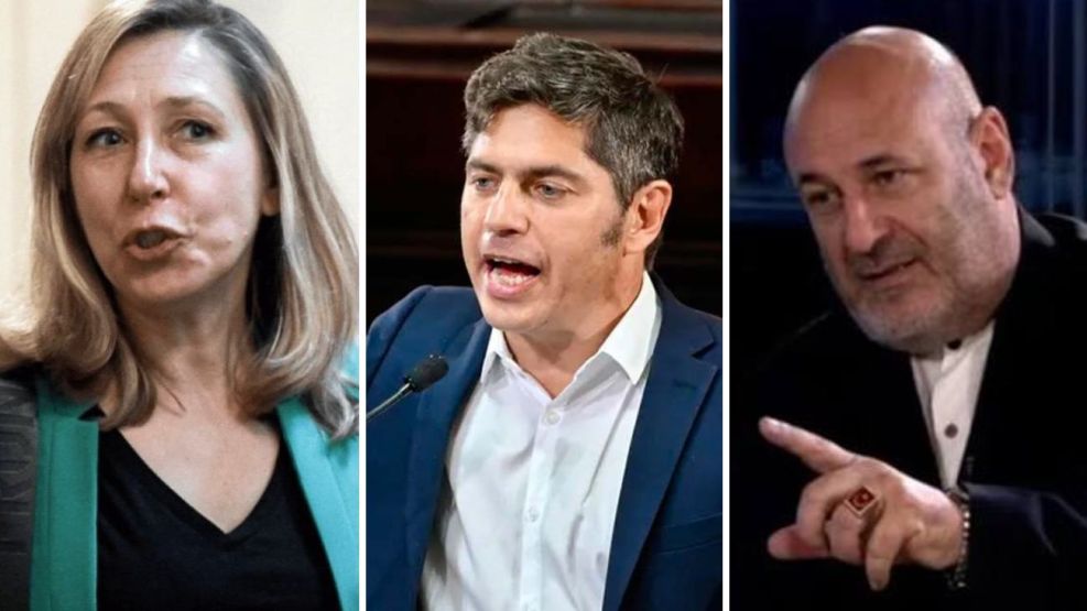Bregman, Kicillof, Santiago Cúneo