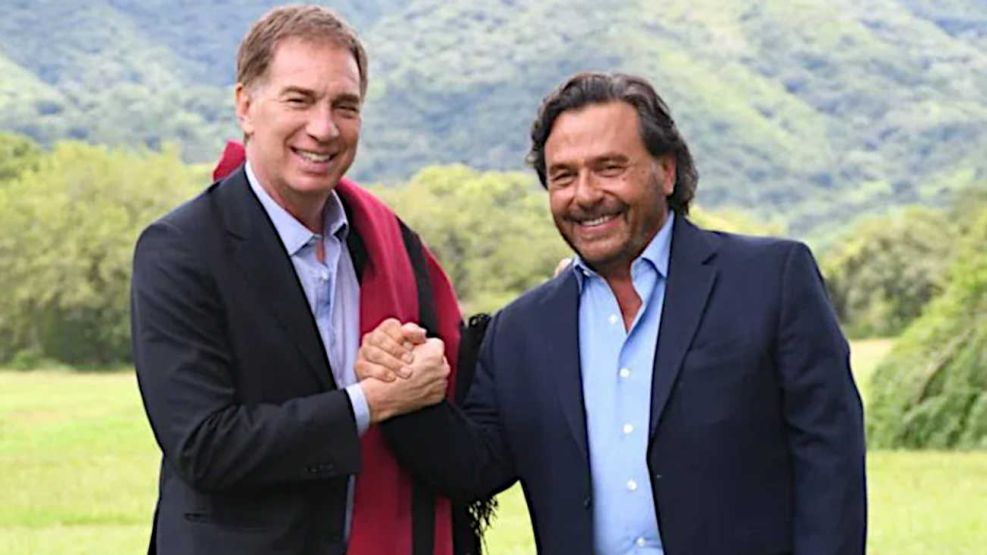 Gustavo Sáenz  y Diego Santilli 16092026