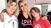 Marisa López, Marta y Felipe Fort