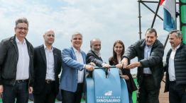 Euclides Bugliotti inauguró en Deán Funes un parque solar