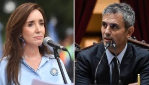 Victoria Villarruel y Martín Menem