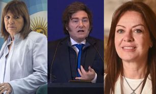 Milei, Bullrich y Pettovello