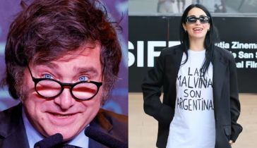 Javier Milei y Lali Espósito