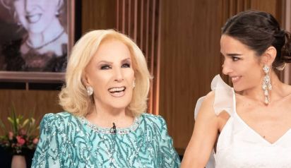 Mirtha Legrand y Juana Viale
