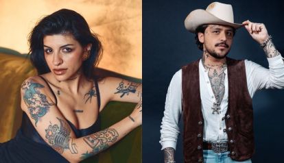 Cazzu y Christian Nodal