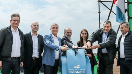 Bugliotti inauguró un parque solar en Deán Funes y proyecta otro en Carlos Paz