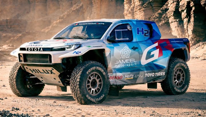 Así es la nueva Toyota Hilux a hidrógeno