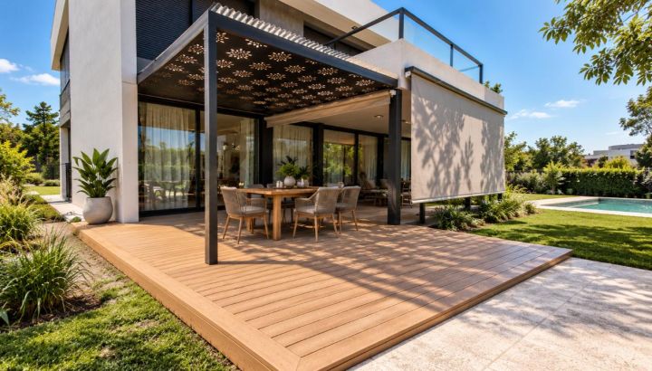 ¿Deck WPC o madera natural? El dilema que viven los exteriores con estilo