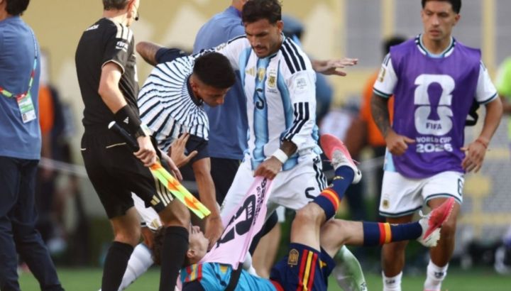 Escándalo en la final del mundo