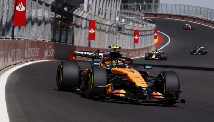 Lando Norris en el GP de Madrid