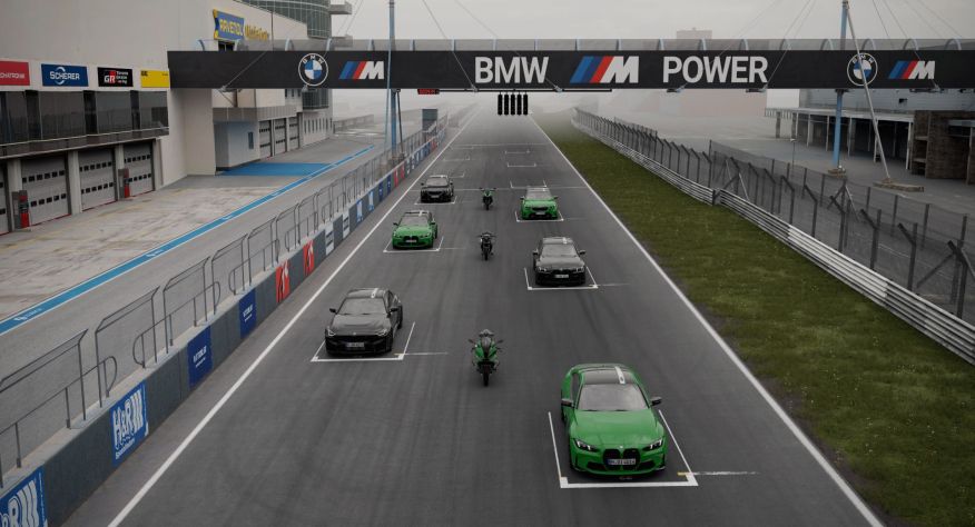BMW presentó la línea M "100 Jahre Nürburgring" con autos y motos