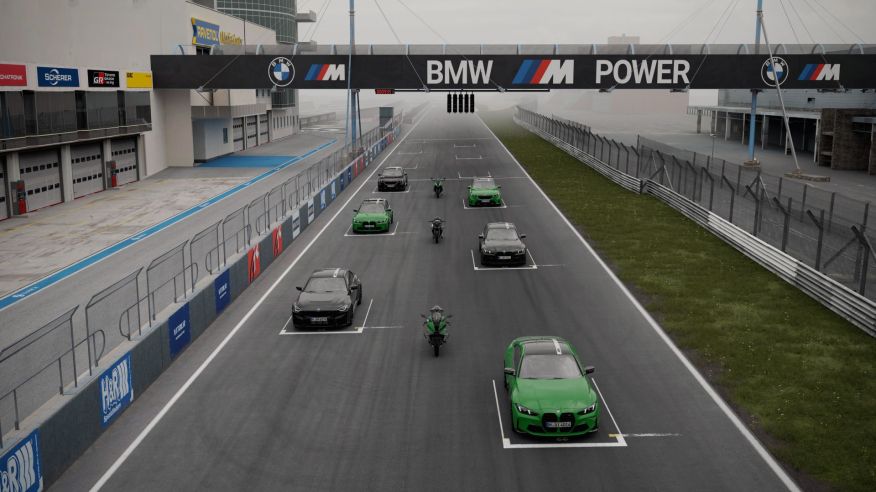 BMW presentó la línea M "100 Jahre Nürburgring" con autos y motos
