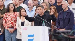 Kicillof en Villa Domínico.