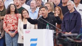 Kicillof: "El gobierno de Milei, ignorante, entreguista e insensible, está produciendo una verdadera catástrofe"