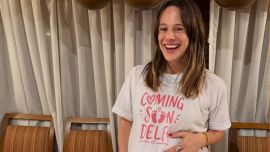 Nació Delfina, la hija de Mica Lapegüe y Tomás Bartolomé: la primera foto de la bebé