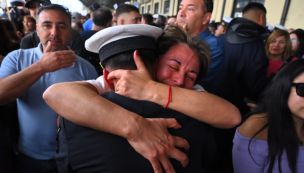 La Fragata Libertad volvió al país y el puerto fue pura emoción.