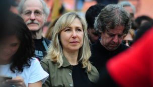 La izquierda se movilizó este sábado contra el gobierno de Javier Milei.