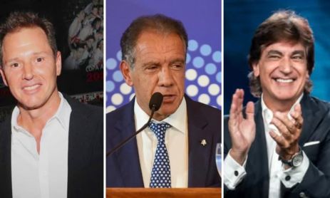 Jorge Brito, Daniel Hadad y Dante Gebel, los tres outsiders que evalúan competir en las elecciones presidenciales de 2027.