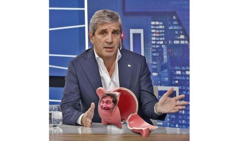 ROMPER EL CHANCHITO. El ministro de Economía va a buscar los dólares de ocho fuentes.