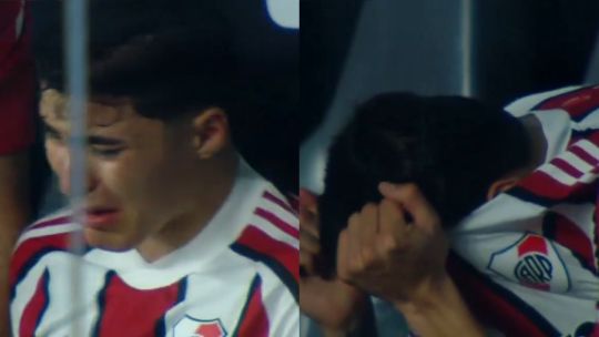 No pudo contener las lagrimas: Tobías Andrada se retiró con una molestia y tiembla su debut con la Selección Argentina